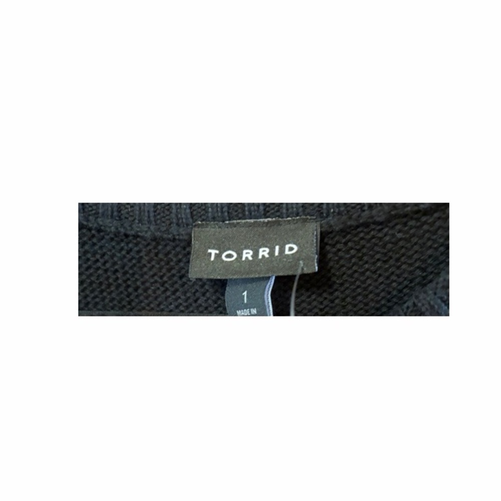 Torrid Cable Knit Midi Sweater Bodycon Dress - Picture 4 of 6